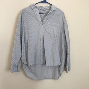 Madewell Pinstripe Button Down Size - XL